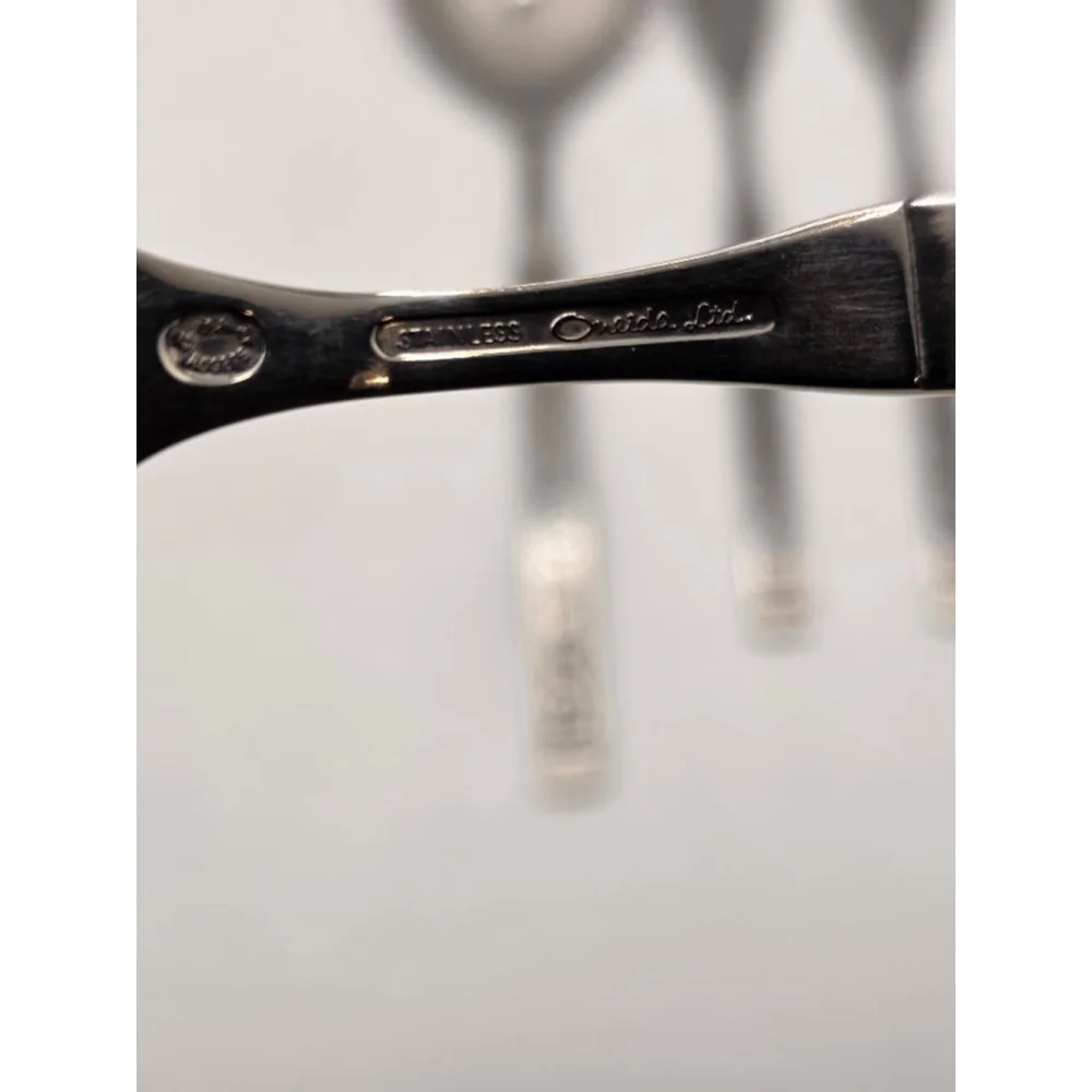 Oneida Silver & Black Stainless Steel Serving Utensils One Size
